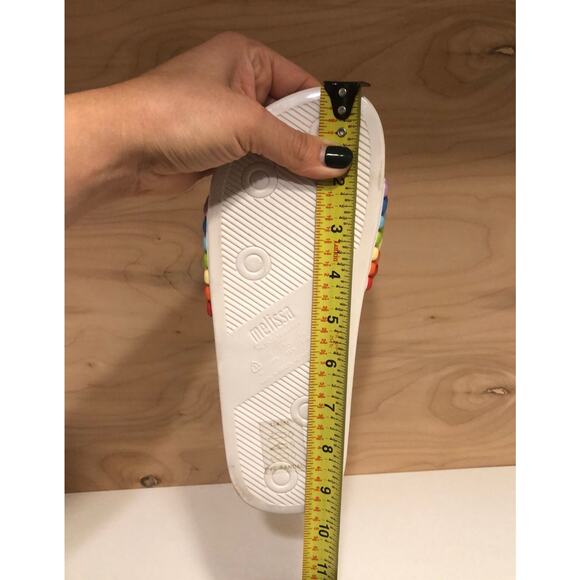 MLSA Melissa Rainbow Beach Slides NEW! Size 7, 38 EUR - Picture 7 of 7